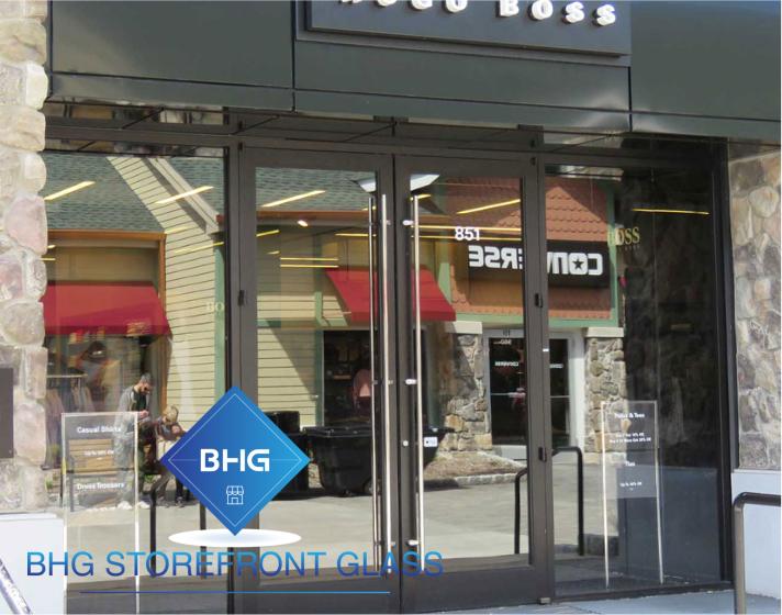 Retail storefront entrance