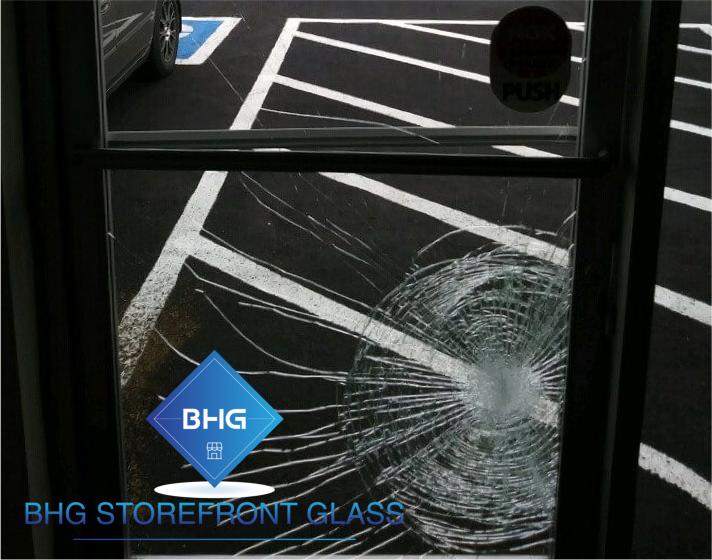 Denver commercial glass repair needed after a break-in